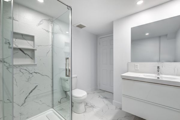 Basement Bathroom Installation in Northville