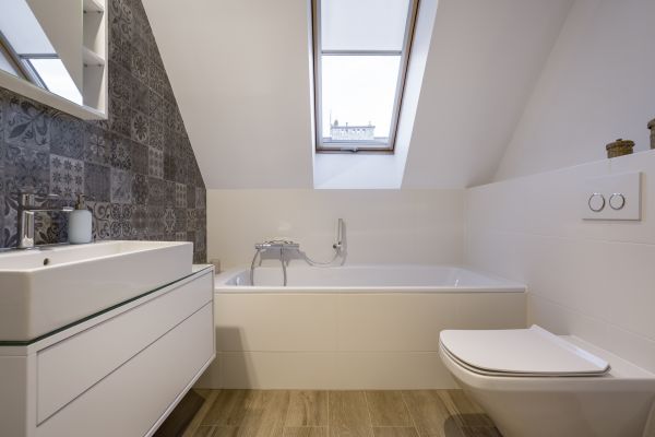 Attic Bathroom Construction in Northville